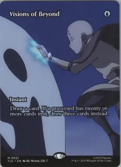 MTG Normal Visions of Beyond (Borderless) M Avatar: The Last Airbender: Eternal- - Image 1