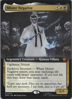 MTG (Regular) Mister Negative (Extended Art) M Marvel's Spider-Man 274 NM - Image 1