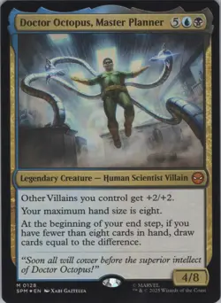 (Foil) MTG Doctor Octopus, Master Planner M Marvel's Spider-Man 128 NM - Image 1