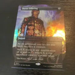 Burnt Offering Foil Iron Maiden: Album Art - Image 1