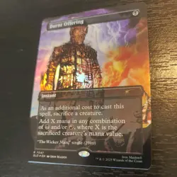 Burnt Offering Foil Iron Maiden: Album Art - Image 3