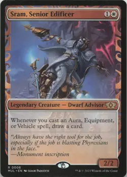 Sram, Senior Edificer R March of the Machine: Multiverse Legends 6 - LP MTG - Image 1