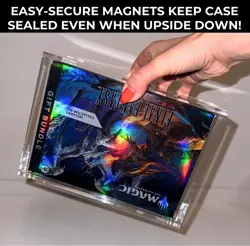 Magic MTG Final Fantasy Lord Rings Gift Bundle Luxurious Acrylic Protection Case - Image 5