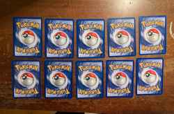 10 VINTAGE Pokemon Cards from Various Classic Sets!! - Image 2