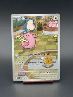 Pokemon TCG Chansey 187/167 Illustration Rare - Twilight Masquerade NM/Mint - Image 1