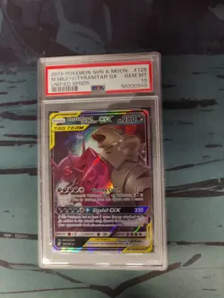 2019 Pokemon Mega Sableye & Tyranitar GX #126 PSA 10 GEM MINT Unified Minds - Image 2