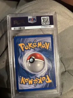 Pokemon EX Legend Maker 35 Haunter 2006 Reverse PSA 8 - Image 2