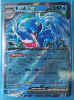 Pokemon - Palafin EX - Black Star Promo 126 - 2024 Scarlet & Violet Promo - Image 1
