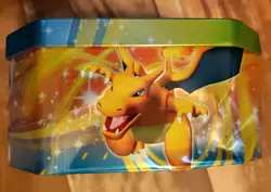 *EMPTY* 2009 POKEMON Diamond And Pearl Rayquaza Collectors Tin Only - Image 4