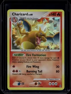 Pokemon TCG Charizard 1/99 Arceus Cracked Ice Holo Promo LP - Image 1