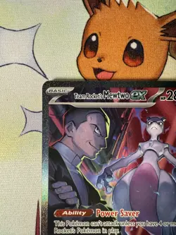 Pokemon Tcg Team Rockets Mewtwo EX Special Illustration Rare 231/182 GRADE READY - Image 5
