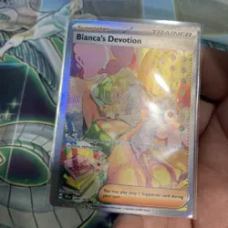 Bianca's Devotion NM SIR Temporal Forces 209/162 Pokemon TCG INK dot error - Image 3