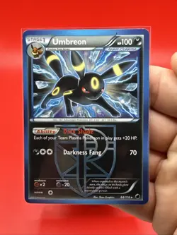 2013 Pokemon Black and White Plasma Freeze #64 Umbreon - Image 3