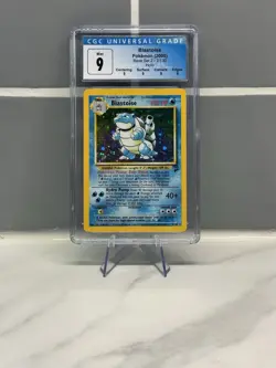 Pokemon - Blastoise - 2/130 - Base Set II Holo - CGC 9 - Mint - Not PSA - Image 1