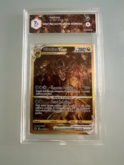 Giratina V Astro Gold Alternative Zenit Regale GG69/GG70 GRAAD 7,5 Carte Pokemon - Image 1