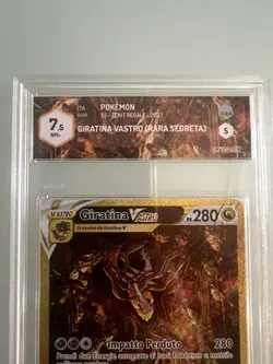 Giratina V Astro Gold Alternative Zenit Regale GG69/GG70 GRAAD 7,5 Carte Pokemon - Image 3