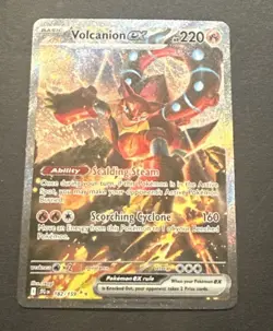 2025 POKEMON JOURNEY TOGETHER VOLCANION EX SPECIAL ILLUSTRATION RARE! - Image 5