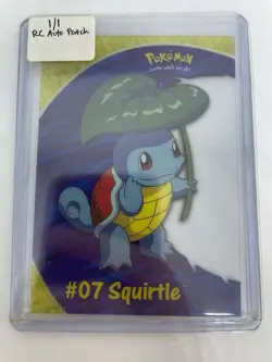 2000 Topps Pokemon TV Animation Clear #PC4 Squirtle - Excellent Condition - Image 2