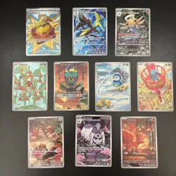 Pokemon Card Lot 10x Japanese SR AR Cards Marshadow Mega Brave InfernoX - Image 1