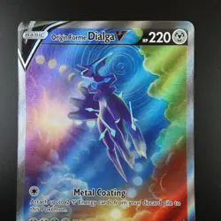Origin Forme Dialga V 177/189 Pokemon Astral Radiance Holo Full Art Card - Image 2