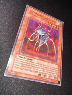 Yu-Gi-Oh! ULTIMATE INSECT LV5 FET-EN007 Rare 1st Edition YuGiOh Card - MP - Image 2