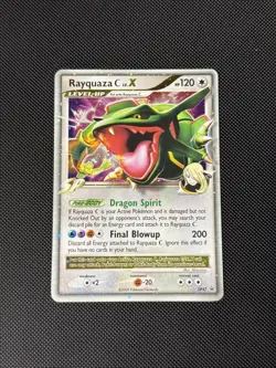 Rayquaza C LV.X DP47 Diamond and Pearl Promo Holo Card Pokemon TCG - Image 1