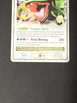 Rayquaza C LV.X DP47 Diamond and Pearl Promo Holo Card Pokemon TCG - Image 3
