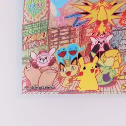 Moltres Zapdos Articuno Pikachu Pokemon Center Clear Card From Japan - Image 4