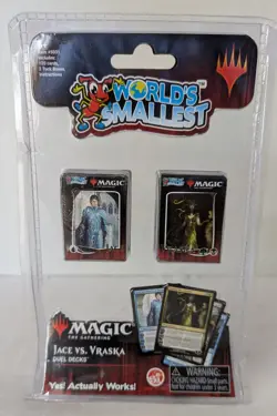 Worlds Smallest Magic The Gathering 120 MTG Cards Jace vs Vraska - Image 1
