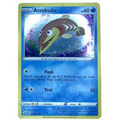 Pokemon Arrokuda Black Star Promo Holo/Foil Card 2021 - Image 1
