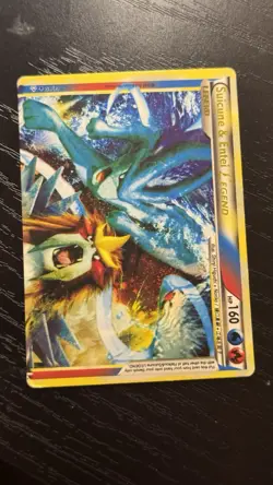 Pokemon TCG Suicune Entei Legend Card 94/95 + 95/95 (top&bottom) - Image 4