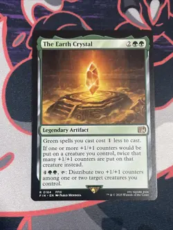 The Earth Crystal, MTG, Final Fantasy, Magic the Gathering, 184 - Image 1