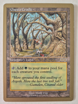 Gaea's Cradle - Matte Linde 1999 World Championship - Lightly Played - MtG - Image 1