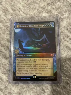 Secret of Bloodbending (Showcase) Avatar: The Last Airbender Foil - Image 1