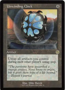 Unwinding Clock R The Brothers' War: Retro Frame Artifacts 61 - LP MTG - Image 1