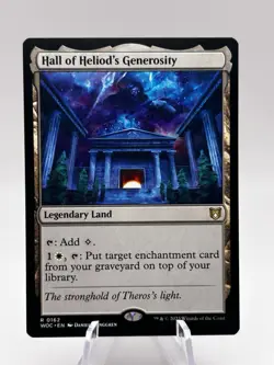 Hall of Heliod's Generosity 0162 Commander: Wilds of Eldraine WOC MTG NM - Image 1