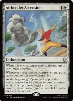 Airbender Ascension R Avatar: The Last Airbender 6 NM MTG - Image 1