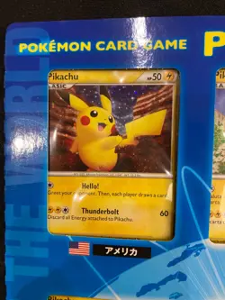 Pokemon TCG 2010 Pikachu World Collection Japanese Set Blue Version - Image 5