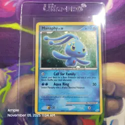 Manaphy LV. 20 - Pokemon Diamond & Pearl Trainer Kit (Manaphy Stamped) Holo Rare - Image 5