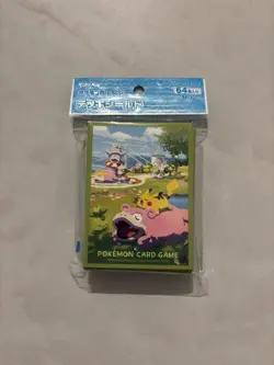 Pokemon Center Official Japanese Kagawa Slowpoke TCG Deck Sleeves x64 Sealed - Image 1