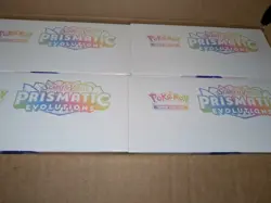 Prismatic Evolutions Pokemon Center Elite Trainer Box ETB CASE with Receipt. - Image 2