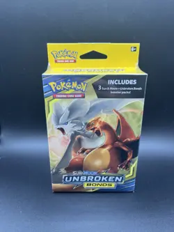 Pokemon Sun & Moon Unbroken Bonds 3-Pack Hanger Box Brand New Factory Sealed TCG - Image 1
