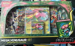 Pokemon TCG Mega Venusaur EX Premium Collection Box ** Sealed Ready To Ship - Image 1