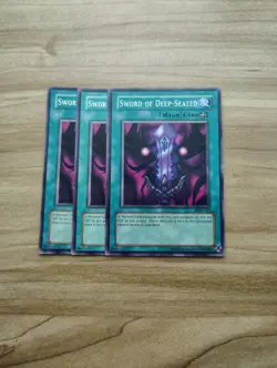 Yu-Gi-Oh! - Sword Of Deep-seated 3X - Full Playset - Image 1