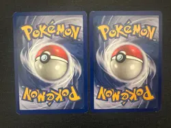 Fossil 1st Edition Lot: Seadra 42/62 + Horsea 49/62 Vintage Pokemon TCG Cards - Image 2