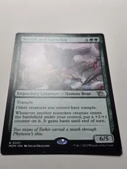 Surrak and Goreclaw March of the Machine Regular magic card green NM mom 0337 - Image 2