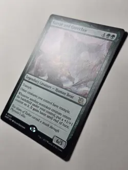 Surrak and Goreclaw March of the Machine Regular magic card green NM mom 0337 - Image 3