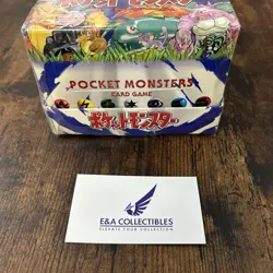 1996 Pokemon Japanese Base Set Deck Case Factory Sealed - Image 2