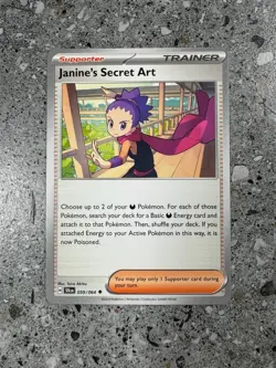 Pokemon TCG Cards Janine's Secret Art 059/064 Shrouded Fable MINT - Image 1