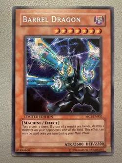 Barrel Dragon Secret Rare Limited Edition MC1-EN002 Yu-Gi-Oh! - Image 1